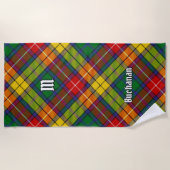 Clan Buchanan Tartan Strandlaken (Voorkant)