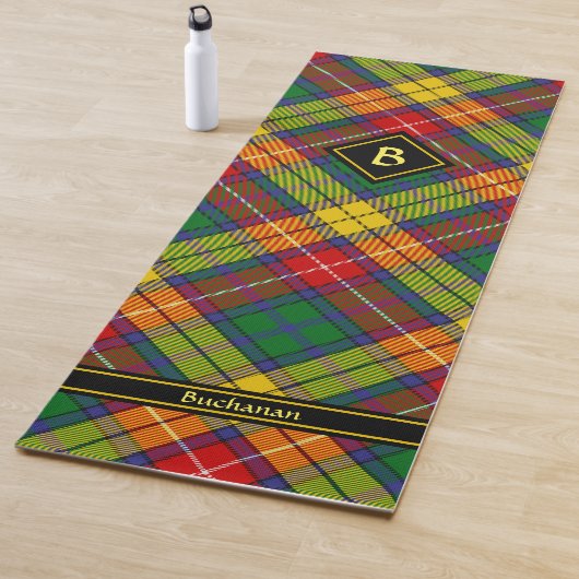 Clan Buchanan Tartan Yogamat (In situ)