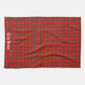 Clan Butter Tartan gepersonaliseerd Theedoek (Horizontaal)