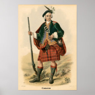 Clan Cameron Poster
