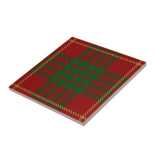 Clan Cameron Scottish Expressions Tartan Tegeltje