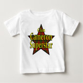Clan Cameron Superstar Baby T-Shirt (Voorkant)