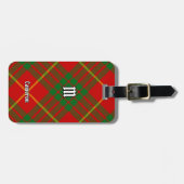 Clan Cameron Tartan Bagagelabel (Voorkant horizontaal)