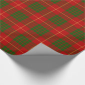 Clan Cameron Tartan Cadeaupapier (Hoek)