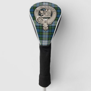 Clan Campbell Crest & Dress Tartan Golfheadcover