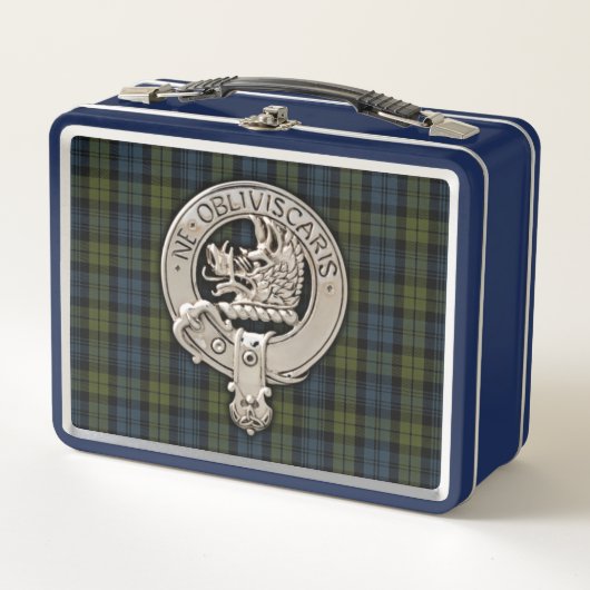 Clan Campbell Crest & Tartan (Voorkant)