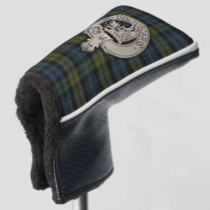 Clan Campbell Crest & Tartan Golfheadcover