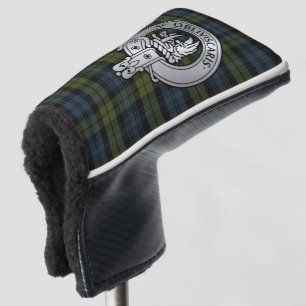 Clan Campbell Crest & Tartan Golfheadcover