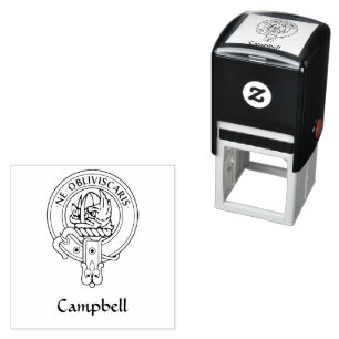Clan Campbell Crest Zelfinktende Stempel