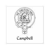 Clan Campbell Crest Zelfinktende Stempel (Design)