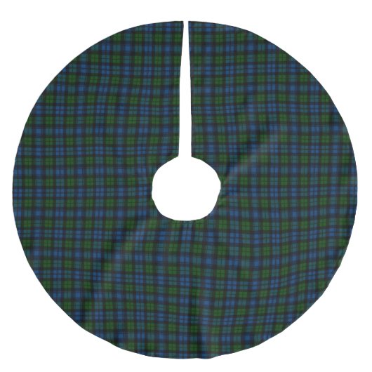 Clan Campbell Militaire Tartan Kerstboom Rok (Voorkant)