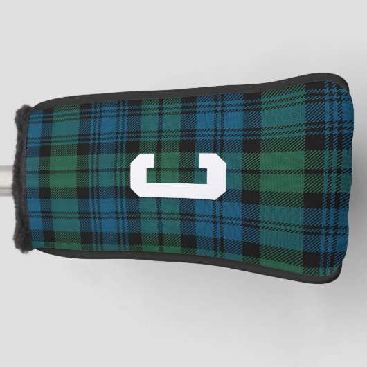 Clan Campbell Monogrammed Golfheadcover (Voorkant)
