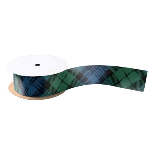 Clan Campbell Plaid Blauwe Groene Tartan Lint (Spoel)