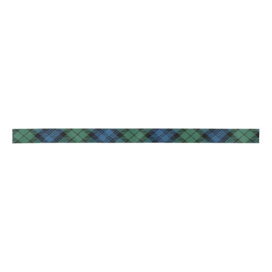 Clan Campbell Plaid Blauwe Groene Tartan Lint (Voorkant)