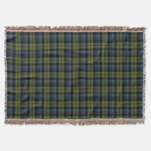 Clan Campbell Tartan Deken (Voorkant)