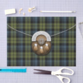 Clan Campbell Tartan en Sporran Tissuepapier (Craft)