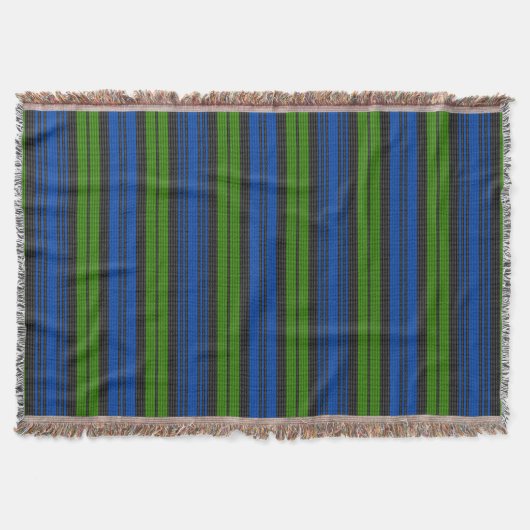 Clan Campbell Tartan Weft Jetez la couverture (Devant)