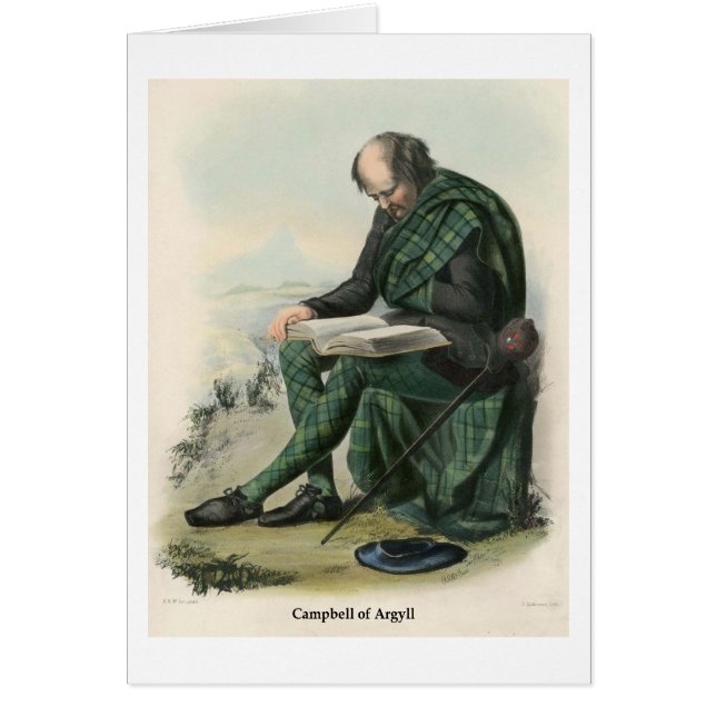 Clan Campbell van Argyll (Voorkant)