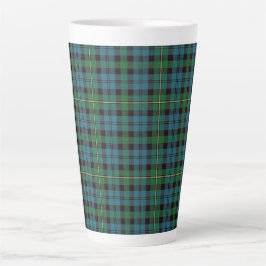 Clan Campbell van Loudoun Schotse Tartan Latte Mok