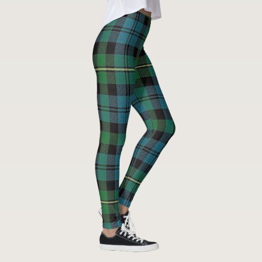 Clan Campbell van Loudoun Schotse Tartan Leggings (Rechts)