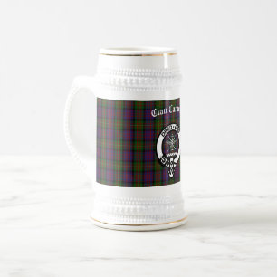 Clan Carnegie Crest Badge en Tartan Bierpul