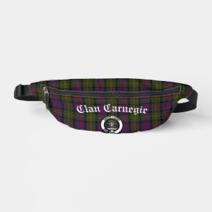 Clan Carnegie Crest Badge et Tartan