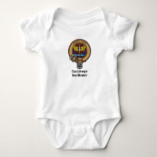 Clan Carnegie Crest over Tartan Romper