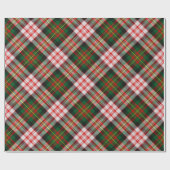 Clan Carnegie Jurk Tartan Cadeaupapier (Vlak)