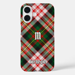 Clan Carnegie Jurk Tartan iPhone 16 Hoesje
