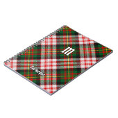 Clan Carnegie Jurk Tartan Notitieboek (Linkerzijde)