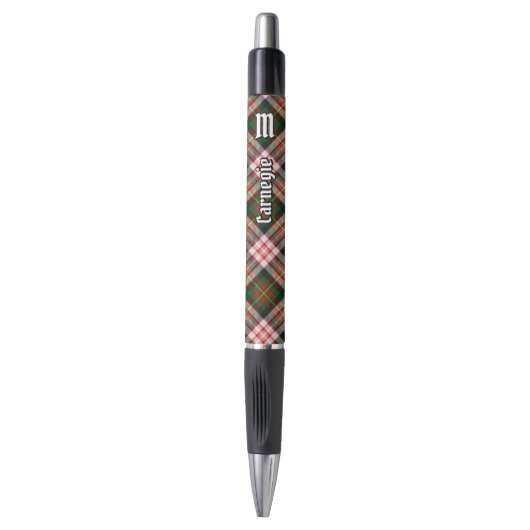 Clan Carnegie Jurk Tartan Pen (Voorkant Verticaal)