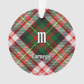 Clan Carnegie robe Tartan (devant)