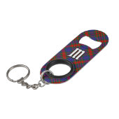 Clan Carnegie Tartan Mini Flessenopener (Voorkant Gekanteld)