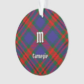 Clan Carnegie Tartan Ornament (voorkant)