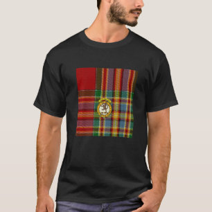 Clan Chattan Scottish Crest en Tartan T-shirt