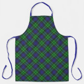 Clan Chef Abercrombie Tartan Patroon Schort (Voorkant)