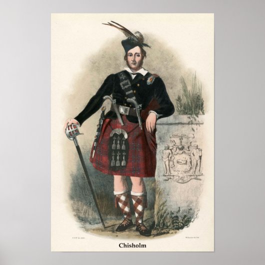 Clan Chisholm Poster (Voorkant)