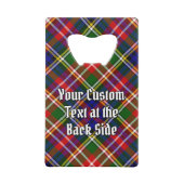 Clan Christie Crête sur Tartan (Dos)