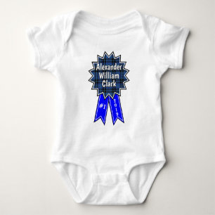 Clan Clark #1 Award Blauw lint Romper