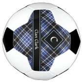 Clan Clark Chasse Tartan Soccer Ball (Tourné)