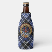 Clan Clark Crest Flesjeskoeler (Fles Voorkant)