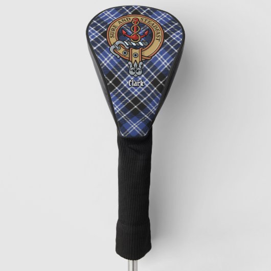 Clan Clark Crest Golfheadcover (Voorkant)