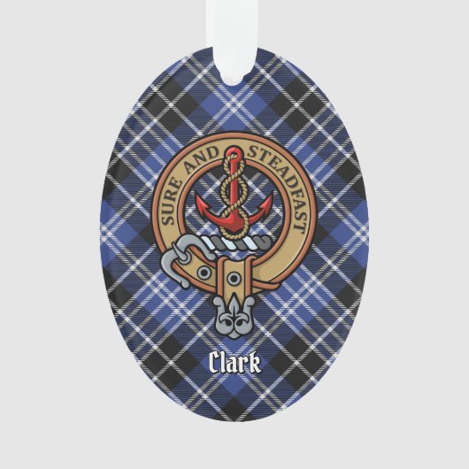 Clan Clark Crest Ornament (voorkant)