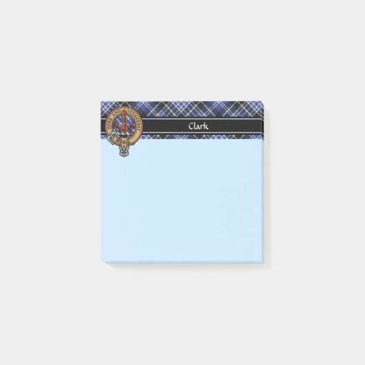 Clan Clark Crest Post-it® Notes (Voorkant)