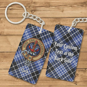 Clan Clark Crest Sleutelhanger