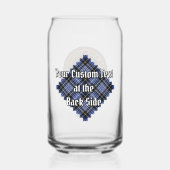 Clan Clark Crest sur Tartan (Verso)
