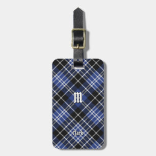 Clan Clark Tartan Bagagelabel