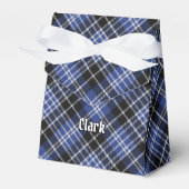 Clan Clark Tartan Bedankdoosjes (Voorkant Zijde)
