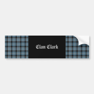 Clan Clark Tartan Bumpersticker