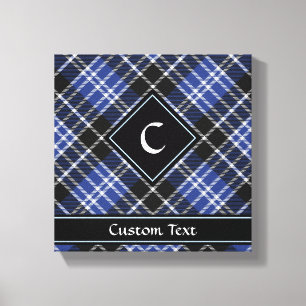 Clan Clark Tartan Canvas Afdruk